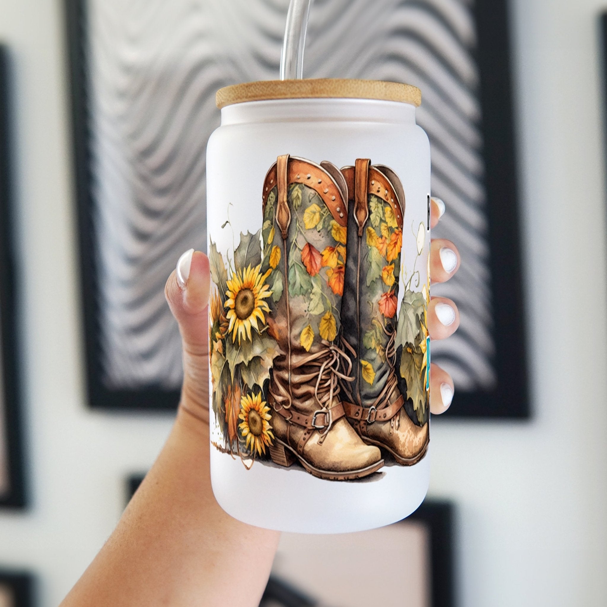 Princess Boots Cup With Lid and Straw - Sip Sip Hooray