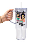 Born To Read Glass Cup, Mug & Tumbler with Lid and Straw