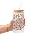Groovy Lava Lamp Glass Cup, Mug & Tumbler with Lid and Straw
