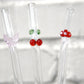 Glass Straws with Glass Straw Charms