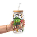 Rebuilding Together: New Orleans Glass Cup, Mug & Tumbler with Lid and Straw