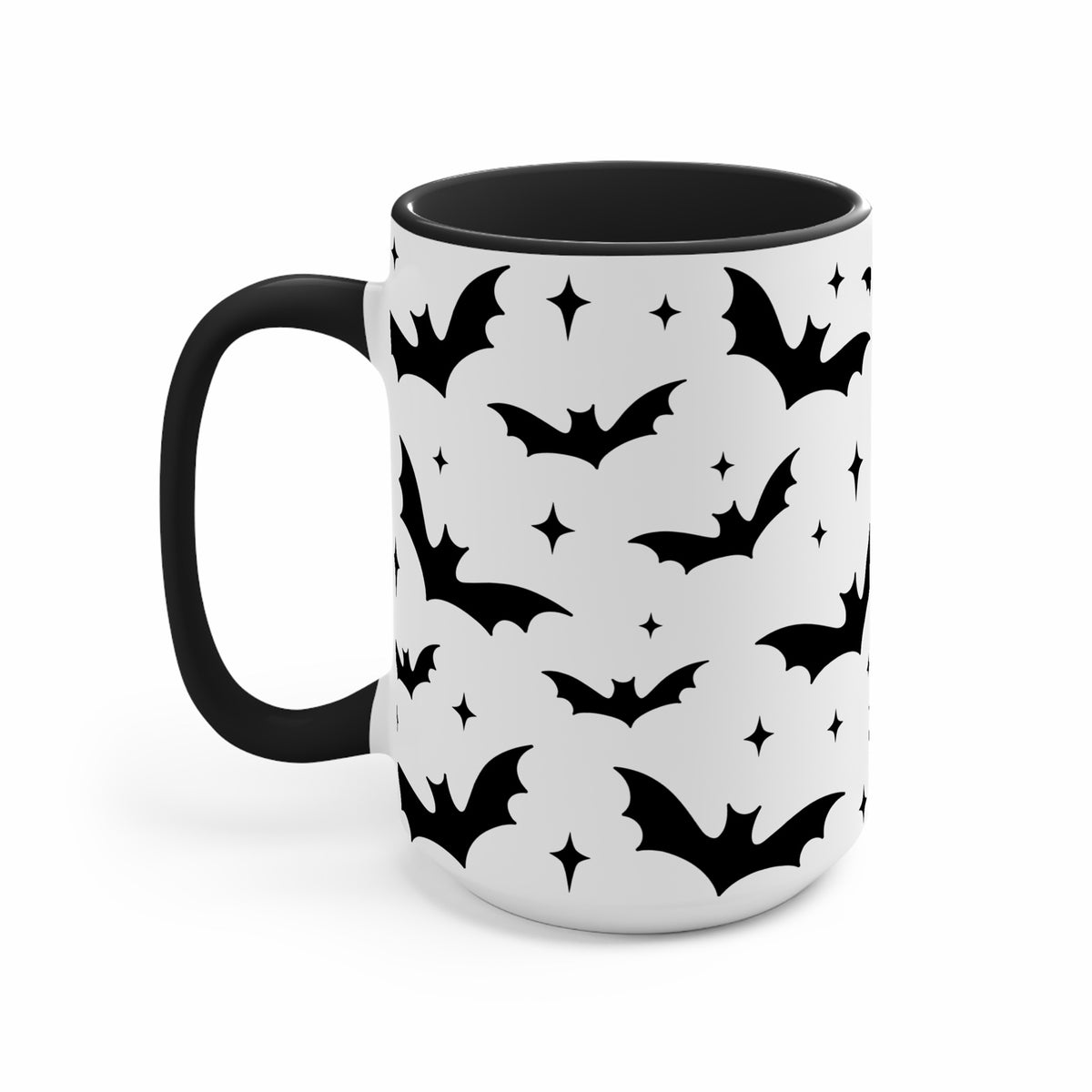 Bats on Bats Glass Cup, Mug & Tumbler with Lid and Straw