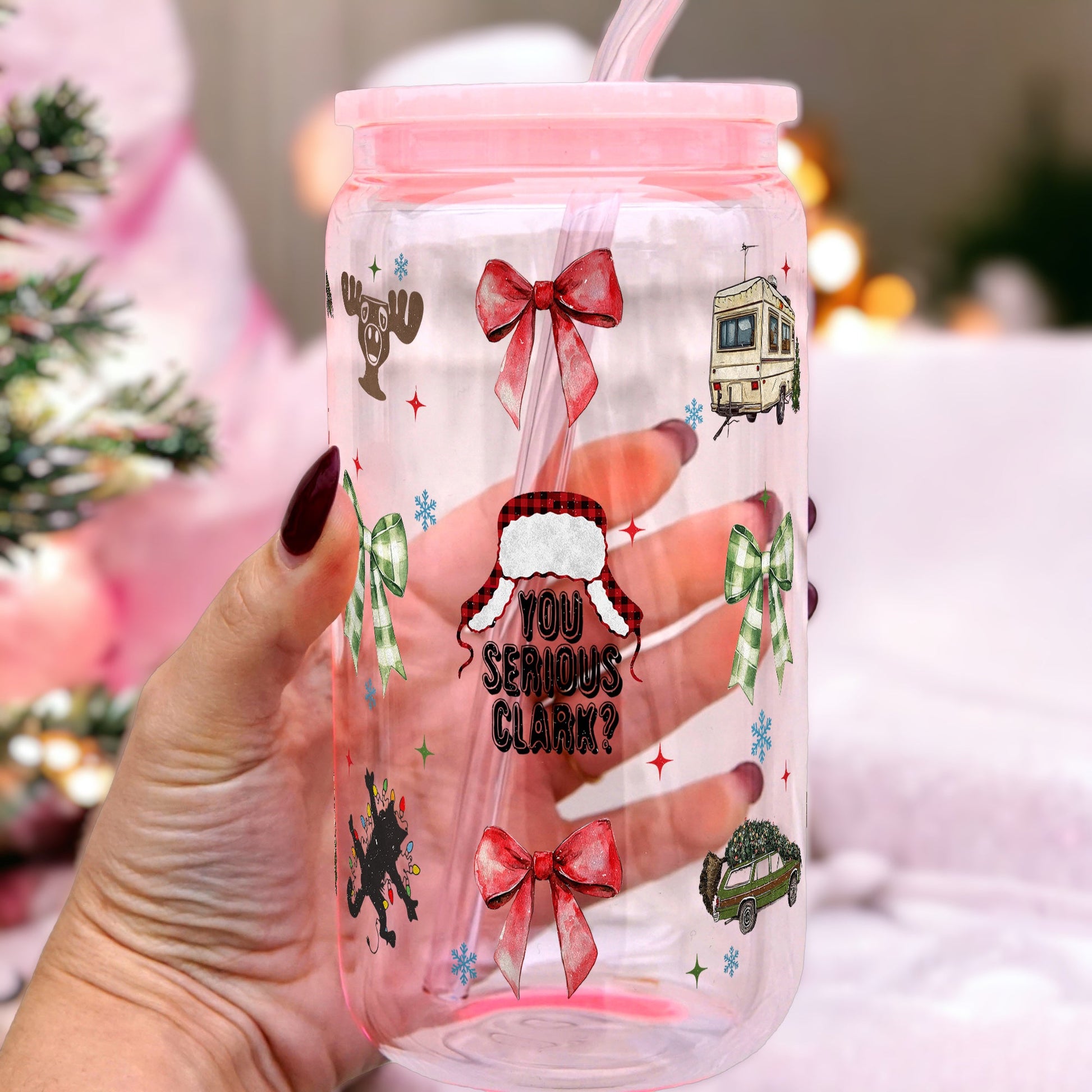 You Serious Clark Cup With Lid and Straw - Sip Sip Hooray